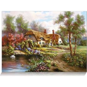 Star 500 Parça Havuzlu Bahçe Puzzle