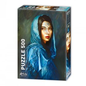 Star 500 Parça Mavi Zambak Puzzle