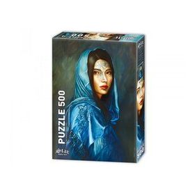 Star 500 Parça Mavi Zambak Puzzle