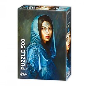 Star 500 Parça Mavi Zambak Puzzle