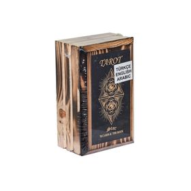 Star Ahşap Kutulu Tarot Kartı