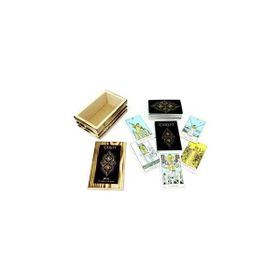 Star Ahşap Kutulu Tarot Kartı