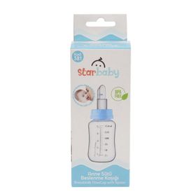 Star Baby 150 ml Kaşıklı Pembe PP Biberon