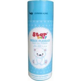 Star Baby 8690267502267 Mavi 100 gr Erkek Bebek Pudrası