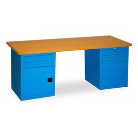 Star Çelik 2130 mm 7 Çekmeceli Dolaplı Çalışma Tezgahı