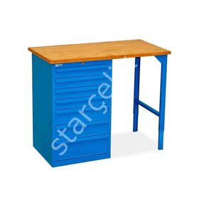 Star Çelik 7 Çekmeceli 1000 mm Çalışma Tezgahı