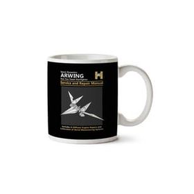 Star Fox Arwing Servis ve Onarım Kılavuzu Baskılı Kupa