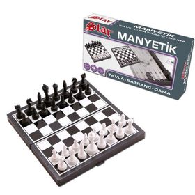 Star Manyetik Tavla Dama ve Satranç