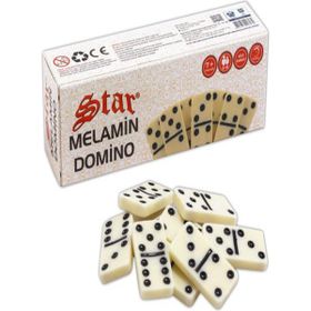 Star Melamin Plastik Kutulu Domino