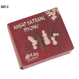 Star No:2 Ahşap Satranç Piyonu