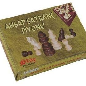 Star No:3 Ahşap Satranç Piyonu