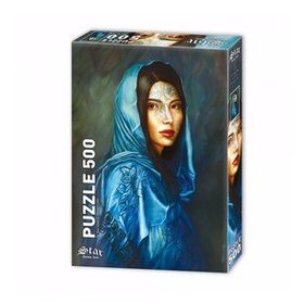 Star Oyun Aletleri 1100592 Mavi Zambak 500 Parça Puzzle