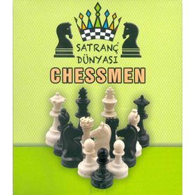 Star Oyun Büyük Boy Plastik Satranç Taşları