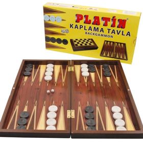 Star Platin Kaplama Büyük Tavla