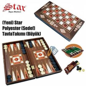 Star Polyester Sedef Büyük Boy Tavla