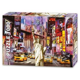 Star Puzzle 1101261 1000 Parça New York Kolajı Puzzle Yapboz