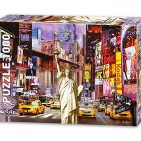 Star Puzzle 1101261 1000 Parça New York Kolajı Puzzle Yapboz