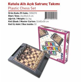 Star Takımı Kutulu Altı Açık Satranç