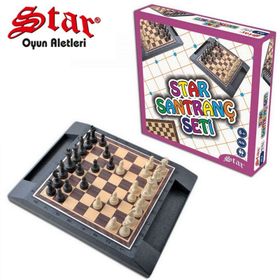 Star Takımı Kutulu Altı Açık Satranç