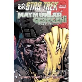 Star Trek Maymunlar Gezegeni - Kapak A - Scott Tipton David Tipton Rachael Stott Charlie Kirchoff