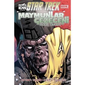 Star Trek Maymunlar Gezegeni - Kapak A - Scott Tipton David Tipton Rachael Stott Charlie Kirchoff