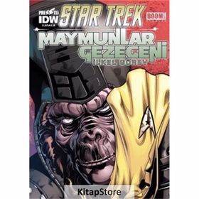 Star Trek Maymunlar Gezegeni - Kapak A - Scott Tipton David Tipton Rachael Stott Charlie Kirchoff