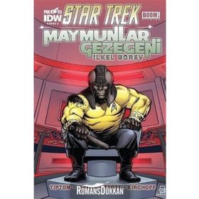 Star Trek Maymunlar Gezegeni - Kapak C - Scott Tipton David Tipton Rachael Stott Charlie Kirchoff