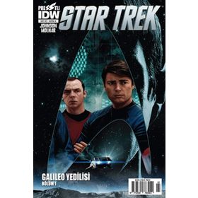 Star Trek Sayı 3 Kapak A-Çizgi Roman Dergisi - Mike Johnson