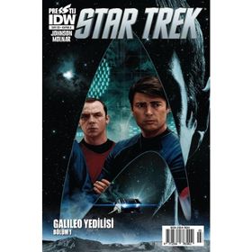 Star Trek Sayı 3 Kapak A-Çizgi Roman Dergisi - Mike Johnson