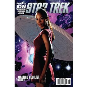 Star Trek Sayı 3 Kapak B-Çizgi Roman Dergisi - Mike Johnson