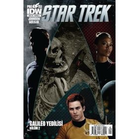 Star Trek Sayı 4 Kapak A-Çizgi Roman Dergisi - Mike Johnson