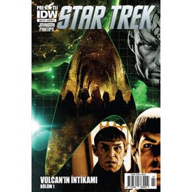 Star Trek Sayı 7 Kapak A-Çizgi Roman Dergisi Mike Johnson