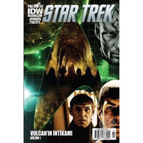 Star Trek Sayı 7 Kapak B-Çizgi Roman Dergisi Mike Johnson