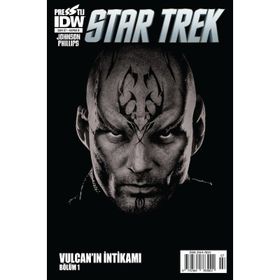 Star Trek Sayı 7 Kapak B-Çizgi Roman Dergisi Mike Johnson