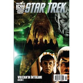 Star Trek Sayı 7 Kapak B-Çizgi Roman Dergisi Mike Johnson