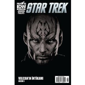 Star Trek Sayı 7 Kapak B-Çizgi Roman Dergisi Mike Johnson