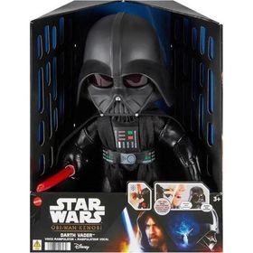 Star Wars HJW21 Darth Vader Obi-Wan Sesli Efektli Peluş Figür