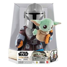 Star Wars HNT52 Mandalorian Sesli Peluş Figür