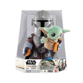 Star Wars HNT52 Mandalorian Sesli Peluş Figür