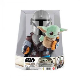 Star Wars HNT52 Mandalorian Sesli Peluş Figür