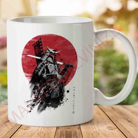 Star Wars Mandalorian Samurai Baskılı Kupa