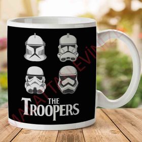 Star Wars the Troopers Stormtroopers Beetles Logo Baskılı Kupa