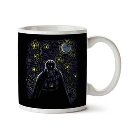 Star Wars Van Gogh Style Starry Dark Side Baskılı Kupa