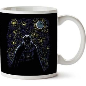 Star Wars Van Gogh Style Starry Dark Side Baskılı Kupa