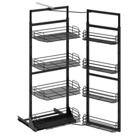 Starax 1221 125x140x45 cm Antrasit İkiz Kiler