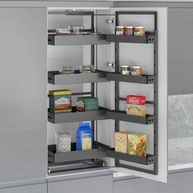 Starax 1222 125x140x160 cm Antrasit İkiz Kiler