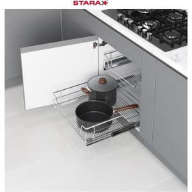 Starax 2010 Bağımsız Teleskopik Raylı 50 cm Fr Çekmece Sepeti