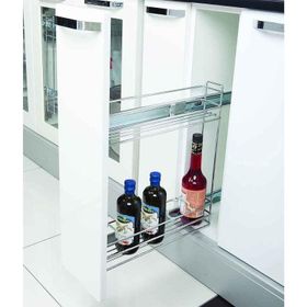 Starax 2219 Frenli Ahşap Tablalı Yandan Raylı Şişelik