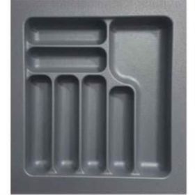 Starax 2285-A Antrasit 44x49cm Plastik Kaşıklık