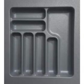 Starax 2286-A Antrasit 49x49cm Plastik Kaşıklık